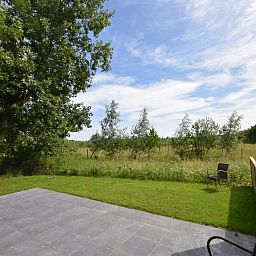 Blick auf die Natur von VZ1167 Doppelhaushaelfte in Oostkapelle, Walcheren, Zeeland.