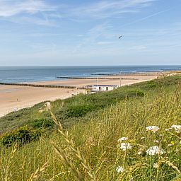 Stylish living room of vacation home ZE1508 in Westkapelle, Walcheren, Zeeland.