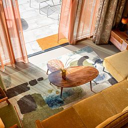 Cozy bedroom in vacation home ZE1297, Domburg, Walcheren, with warm lighting