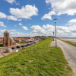 Stranddecoratie in vakantiehuis ZE1633 te Zoutelande, Walcheren, Zeeland.