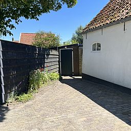 Stylish living room in vacation home ZE1415, Gapinge, Walcheren, Zeeland.
