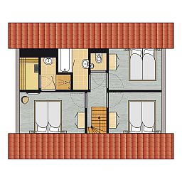 Unterkunft 6601166 - Bungalow Goeree-Overflakkee - Strand Resort Ouddorp Duin | 6-persoons villa - Zeeduin | 6E