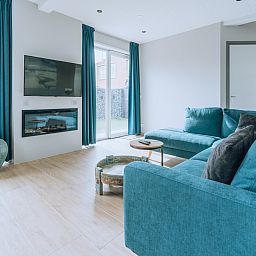 Modernes Badezimmer im Ferienhaus ZH414, Ouddorp, Goeree-Overflakkee, mit luxurioeser Ausstattung.