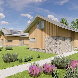 Freistehendes Haus in Warmond, ein Ferienhaus im Grnen Herzen von Sdholland, umgeben von wunderschnen Grten und beruhigender Natur.