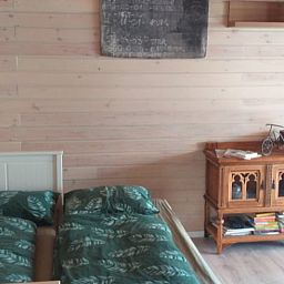 Bedroom in Cottage in Lisse, comfortable vacation home on the North Sea coast.