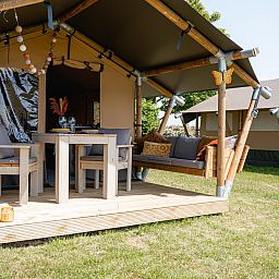 Verblijf 690106 - Tenthuis Voorne Putten/Hoekse waard - Safaritent Cozy (inclusief ontbijt)