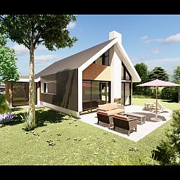 Vrijstaande woning in Hellevoetsluis met zonnig terras en groene tuin, ideaal vakantiehuis in Voorne Putten, Zuid-Holland.