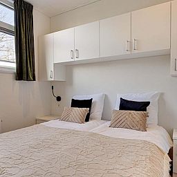 Gezellige slaapkamer met opbergruimte in Module Special 4 personen, Nieuwerkerk aan den IJssel, Rotterdam eo, Zuid-Holland