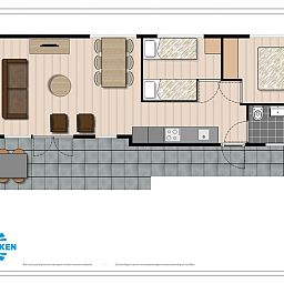 Unterkunft 701727 - Ferienhaus Rotterdam eo - Module 5 personen