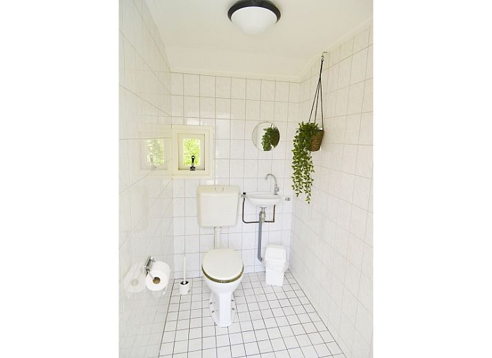 Rustic terrace at Comes well vacation home in De Cocksdorp Texel with green surroundings