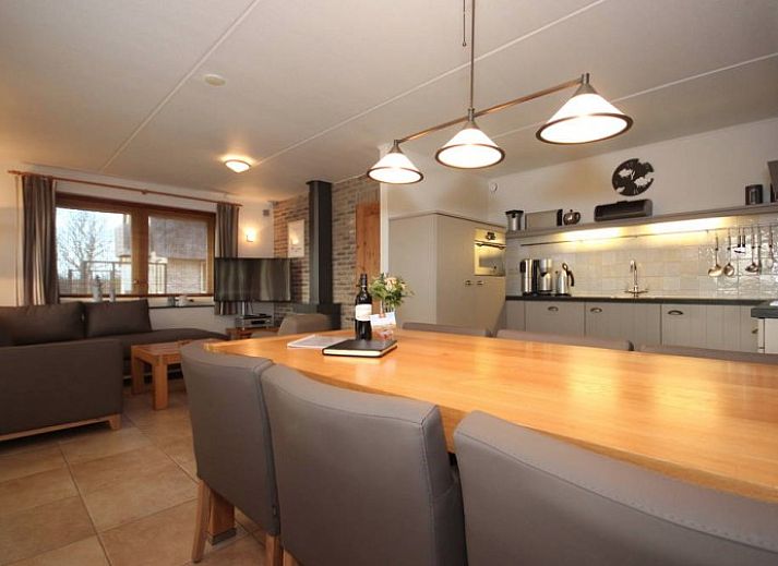 Luxurioese rollstuhlgerechte Villa fuer 6 Personen mit Reetdach in De Cocksdorp, Texel, Watteninseln, umgeben von Natur.