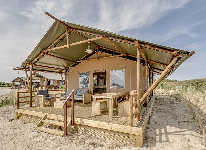 Unterkunft 0101102 - Ferienhaus Texel - Sluftervallei | 6-persoons safaritent | 6ST