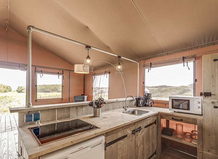 Unterkunft 0101102 - Ferienhaus Texel - Sluftervallei | 6-persoons safaritent | 6ST