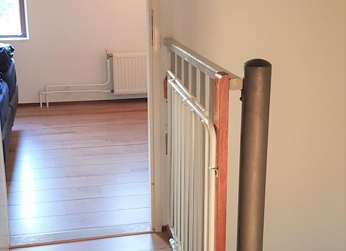 Wooden garden house at Ferienperle vacation home in De Cocksdorp, Texel, Wadden Islands.