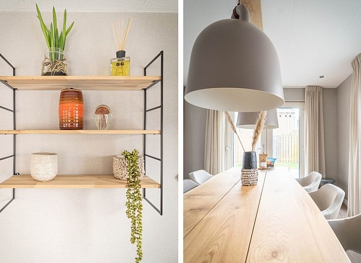 Zijaanzicht van Type B-12 Hodshonstraat vakantiehuis in De Cocksdorp Texel met ruime oprit en rustige buurt.