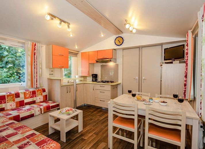 Verblijf 0101120 - Vakantiewoning Texel - Sluftervallei | 4-persoons stacaravan | 4MH