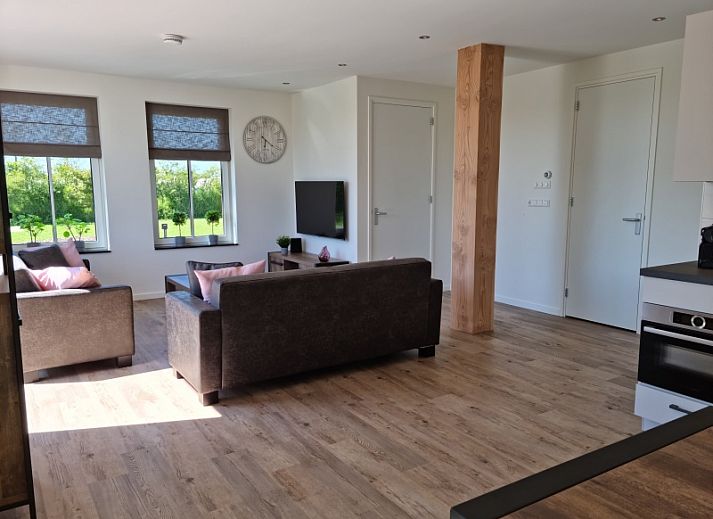 Sonniger Tag im Ferienhaus De Muy in De Cocksdorp, Texel, Watteninseln.