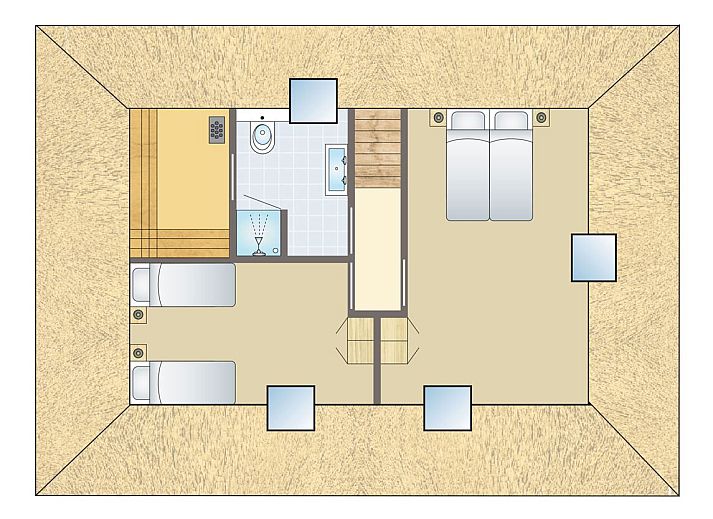 Verblijf 0101158 - Bungalow Texel - Sluftervallei | 6-persoons bungalow | 6L