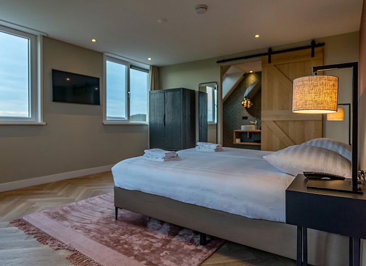 Uitzicht vanuit de woonkamer van Princenhof 4 - 6-pers vakantiehuis in De Cocksdorp, Texel.