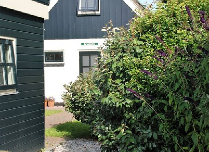 Gezellige entree van Het Wulpenlied vakantiehuis in De Cocksdorp Texel omgeven door natuur.