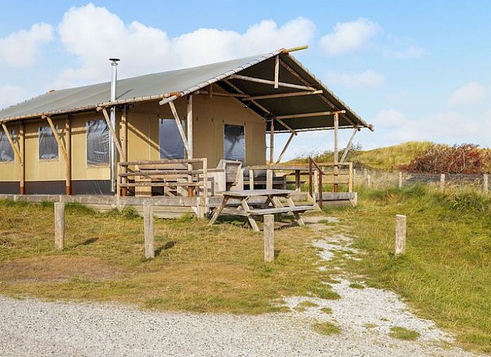 Guest house 010120 • Holiday property Texel • Sluftervallei | 6-persoons safaritent | 6ST 