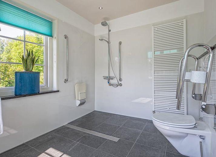 Ferienhaus in De Cocksdorp, Texel, ein charmantes Ferienhaus mit einer einladenden Terrasse, umgeben von der Natur der Watteninseln.