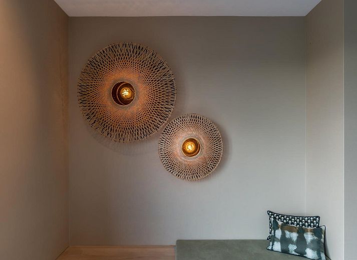 Princenhof 3 vakantiehuis in De Cocksdorp Texel met grasveld en blauwe lucht.