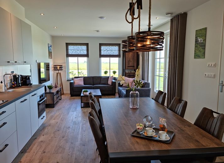 Familienhaus Smit Ferienunterkunft in De Cocksdorp Texel mit Blick auf die Natur.