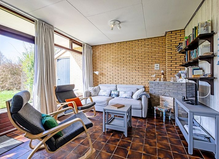 Vakantiehuis Slufterhoek 088 in De Cocksdorp, Texel met zonnige tuin en terras.