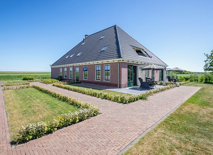 Appartement B in De Cocksdorp, Texel, met ruim terras en uitzicht op de Waddeneilanden.