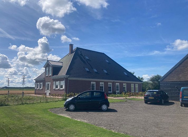 Appartement B in De Cocksdorp, Texel, met ruim terras en uitzicht op de Waddeneilanden.