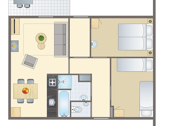 Verblijf 0101389 - Bungalow Texel - Sluftervallei | 4-persoons bungalow | 4C