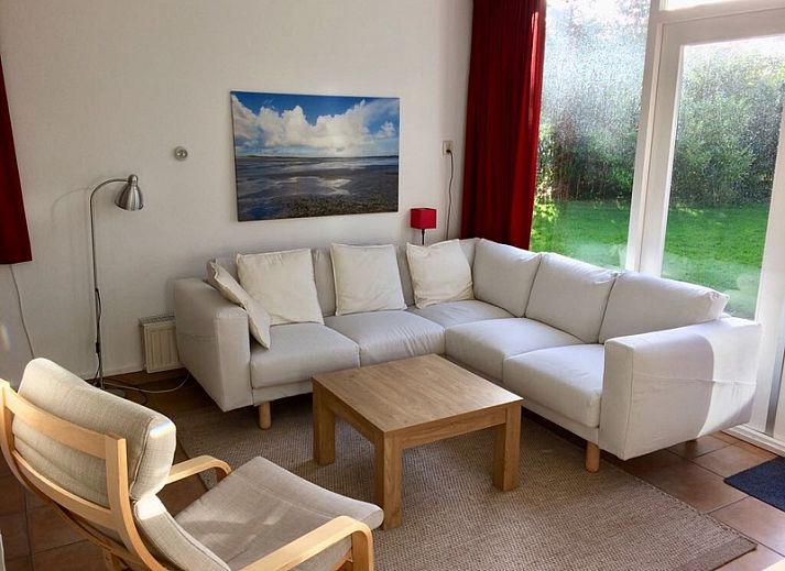 Bungalowpark Slufteroord - Vakantiehuis Slufteroord 270 in De Cocksdorp, Texel met ruime tuin en trampoline.