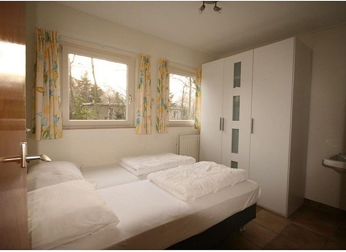 Gezellige woonkamer van Vakantiehuis Slufteroord 270 in Bungalowpark Slufteroord, De Cocksdorp, Texel.