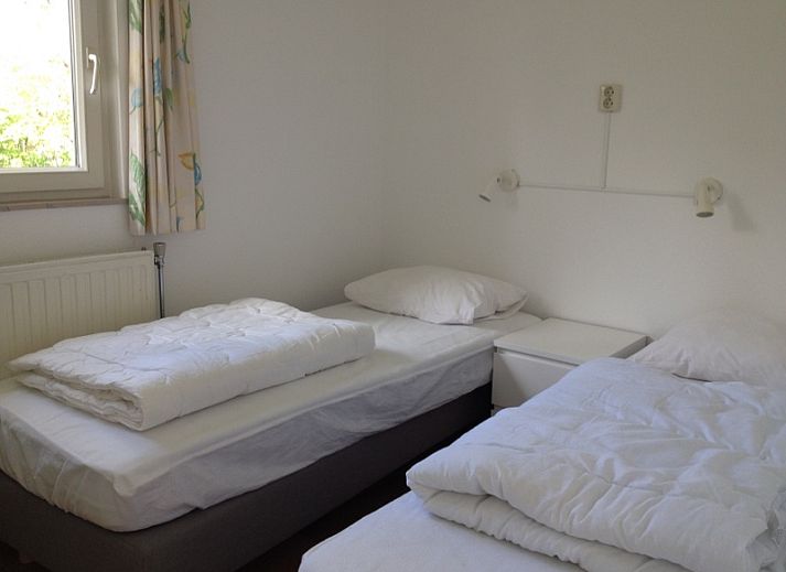 Gezellige woonkamer van Vakantiehuis Slufteroord 270 in Bungalowpark Slufteroord, De Cocksdorp, Texel.