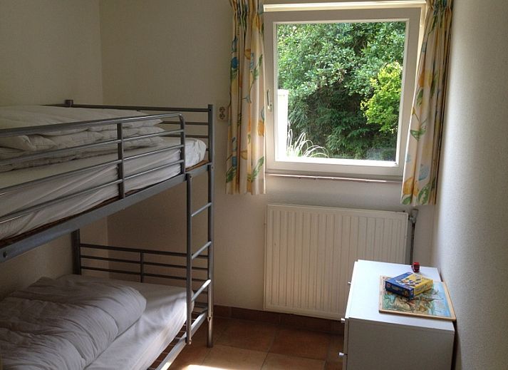 Gezellige woonkamer van Vakantiehuis Slufteroord 270 in Bungalowpark Slufteroord, De Cocksdorp, Texel.