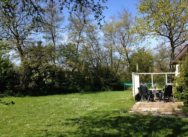 Gezellige woonkamer van Vakantiehuis Slufteroord 270 in Bungalowpark Slufteroord, De Cocksdorp, Texel.
