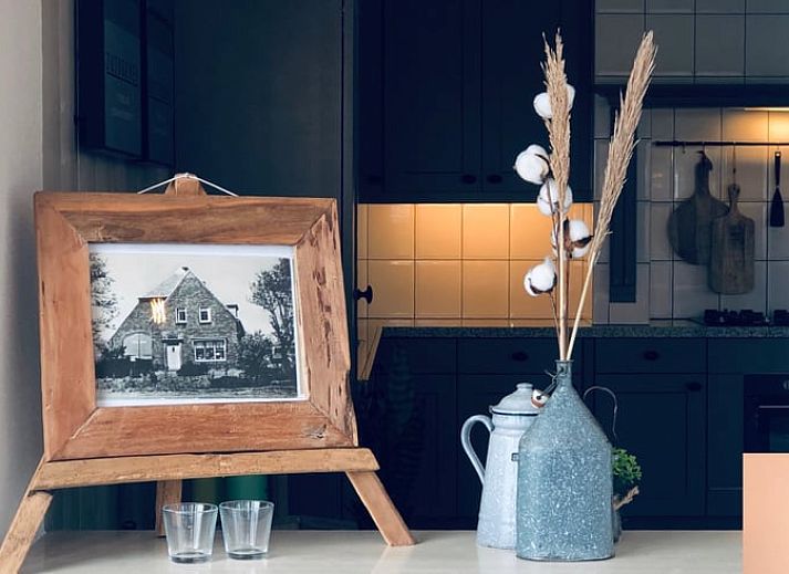 Ruim terras van Vakantiehuis in De Cocksdorp, Texel, ideaal voor ontspanning.