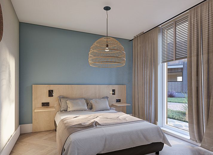 Freistehendes Haus in De Cocksdorp auf Texel, ein modernes Ferienhaus mit grnem Garten und sonniger Umgebung auf den Watteninseln.