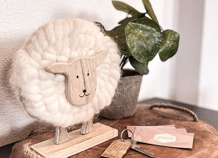 Entree van Vakantiehuisje in De Cocksdorp, Texel bij zonsondergang, verwelkomt gasten met een warme sfeer op de Waddeneilanden.