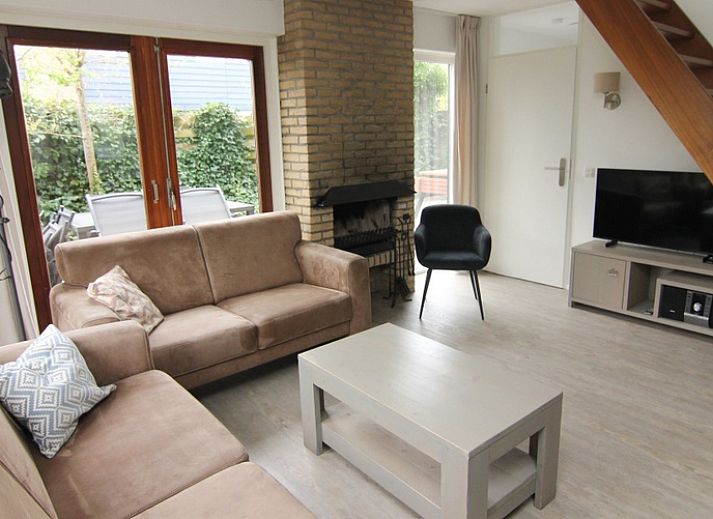 Vakantiehuis A 343 in De Cocksdorp, Texel, biedt een serene buitenaanblik met omringende natuur op de Waddeneilanden.