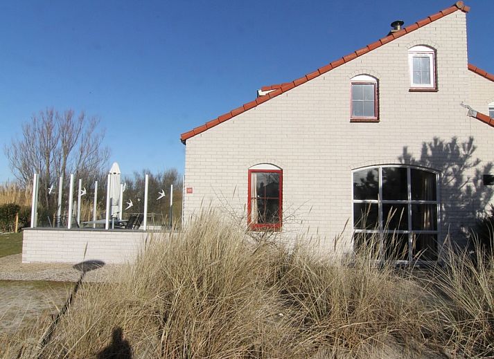 Vakantiehuis D 481 in De Cocksdorp, Texel met zonnig terras en natuurlijke omgeving op de Waddeneilanden.