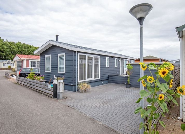 Plattegrond van Chaletpark Bregkoog in De Koog, Texel, met locatie Chalet Bregkoog 52 aangegeven.