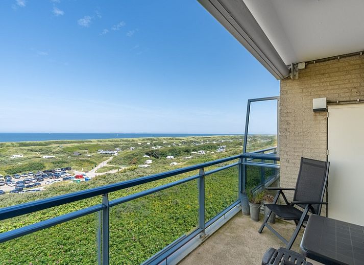 Offene Kueche und Essbereich im Appartement Juliana 160 Zeezicht, De Koog, Texel. Ideal zum Kochen und geselligen Beisammensein waehrend Ihres Urlaubs.