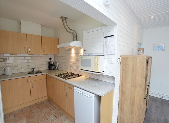 Stijlvolle woonkamer in vakantiehuis Plevierstraat 18, De Koog, Texel.