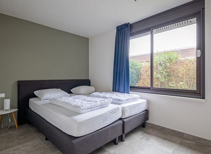 Luchtfoto van Orchismient 20, De Koog, vakantiehuis met ruime tuin op Texel, Waddeneilanden.