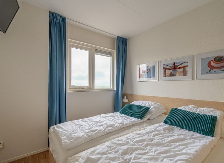 Gezellige zithoek in Appartement Juliana 146 Eiland en Zeezicht, De Koog, Texel met uitzicht op de Waddenzee.