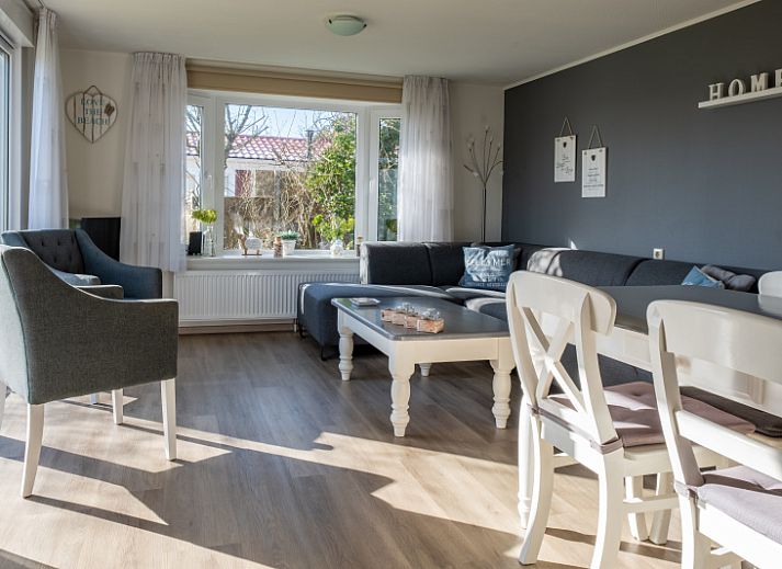 Vakantiehuis Chalet Bregkoog 207 op Texel met zonnige tuin.