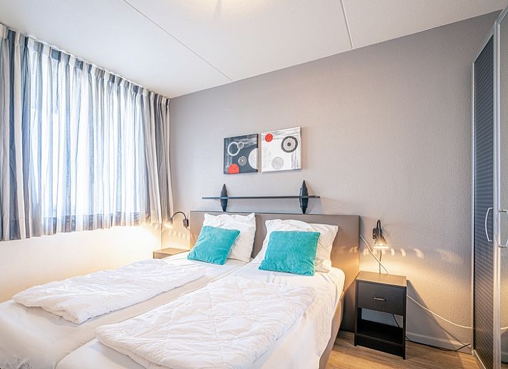 Comfortabele zithoek in Appartement Juliana 046 met uitzicht op zee, De Koog, Texel.