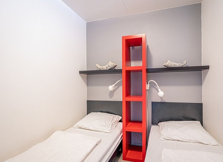 Comfortabele zithoek in Appartement Juliana 046 met uitzicht op zee, De Koog, Texel.